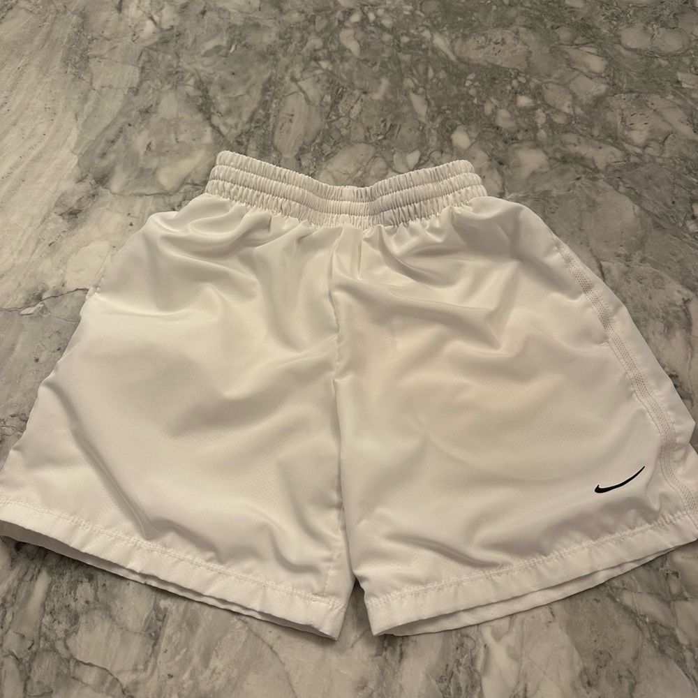 Nike Boy’s White Athletic Shorts
